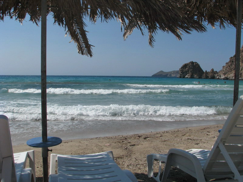 Plaža Platiena (Grčka, Milos)
