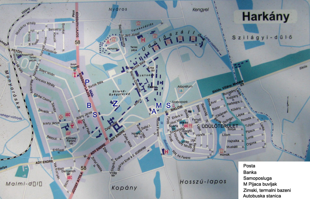 Mapa Harkanji-ja